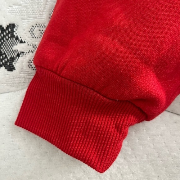 Shein red hoodie  woman’s US L - Picture 3 of 4